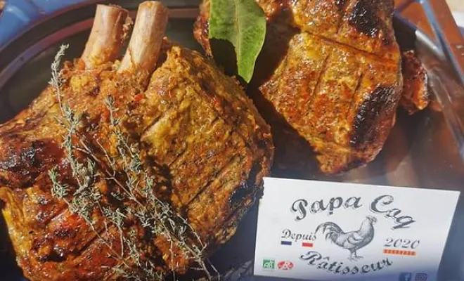 Food truck avec produits frais et fait maison, Le Beausset, PAPA COQ Rôtisserie